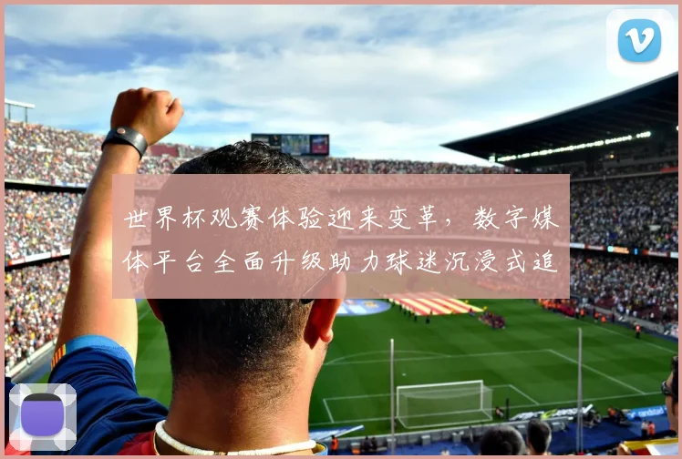 世界杯观赛体验迎来变革，数字媒体平台全面升级助力球迷沉浸式追赛